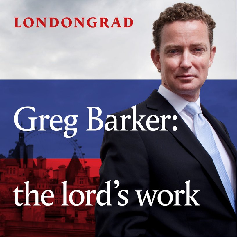 Greg Barker: the lord’s work