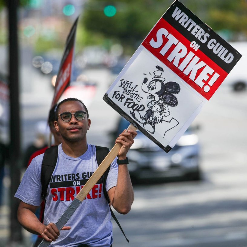 The Hollywood writers’ strike