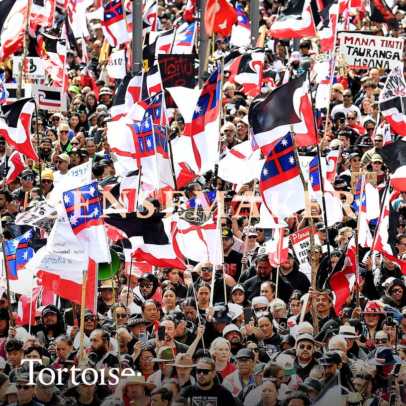Why are there protests over Māori rights in New Zealand?