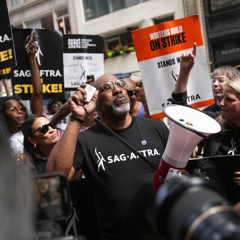 Actors strike over AI and pay