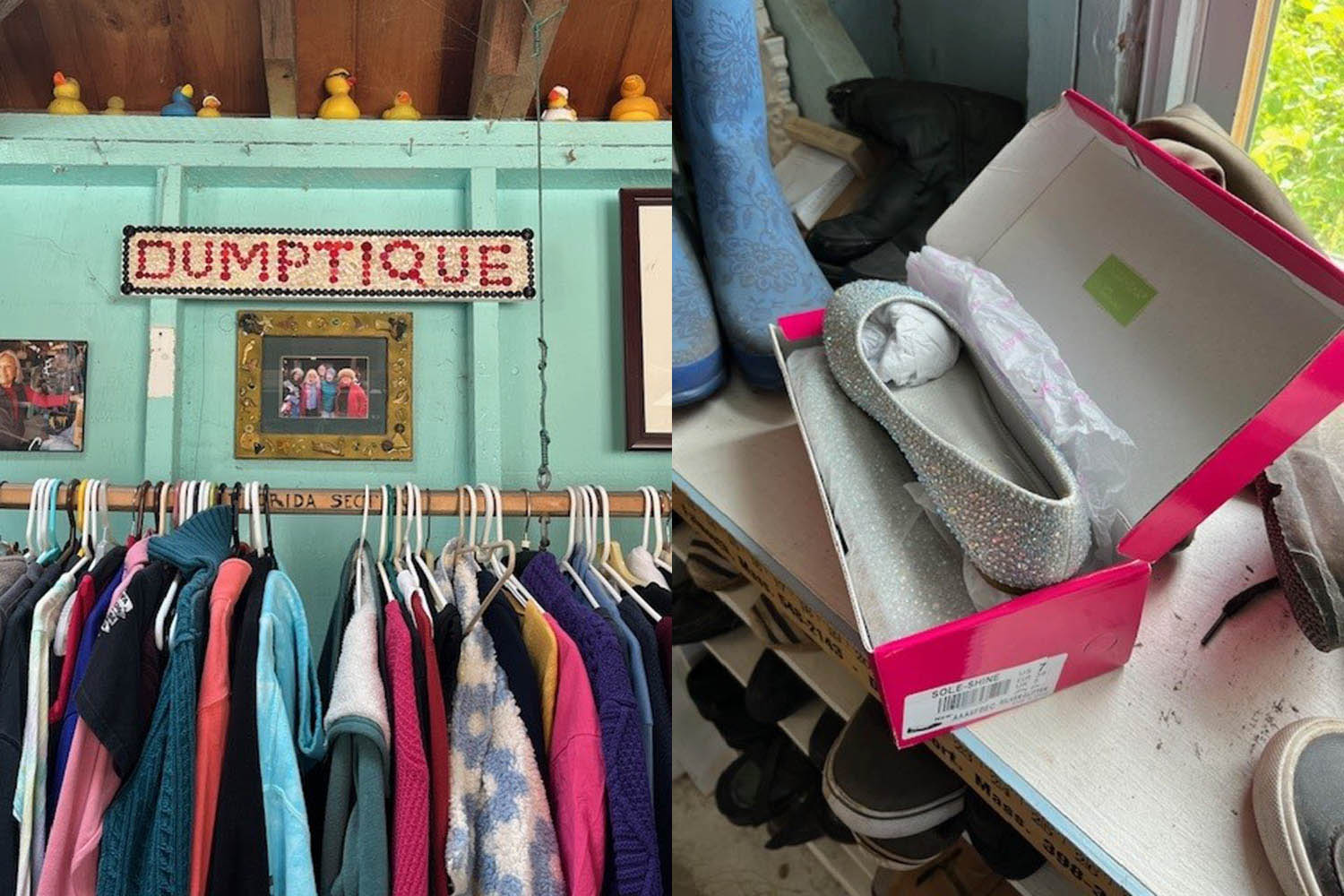 ‘We call it the Church of the Dumptique’: digging for treasure at a Martha’s Vineyard swap-shop