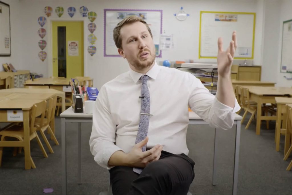 Teacher Man by George Pointon