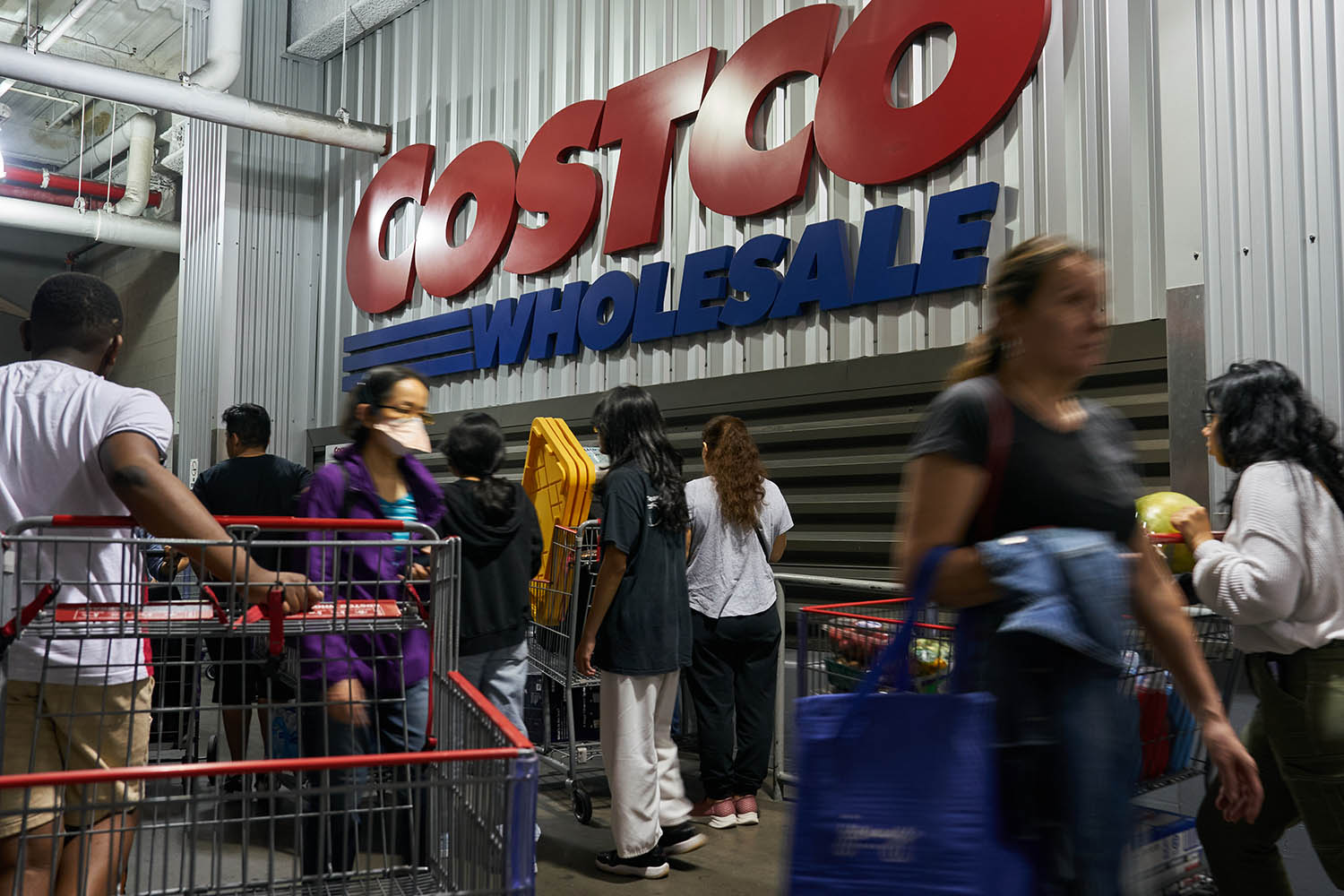 Bullion and cheese: Our dinner from Costco