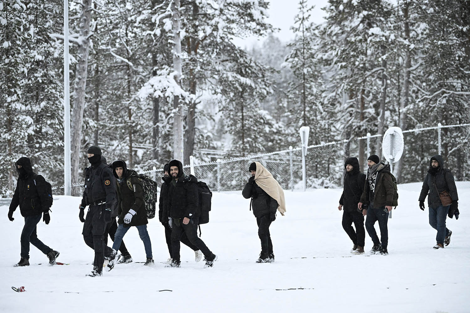 Finland sees asylum surge on Russia border