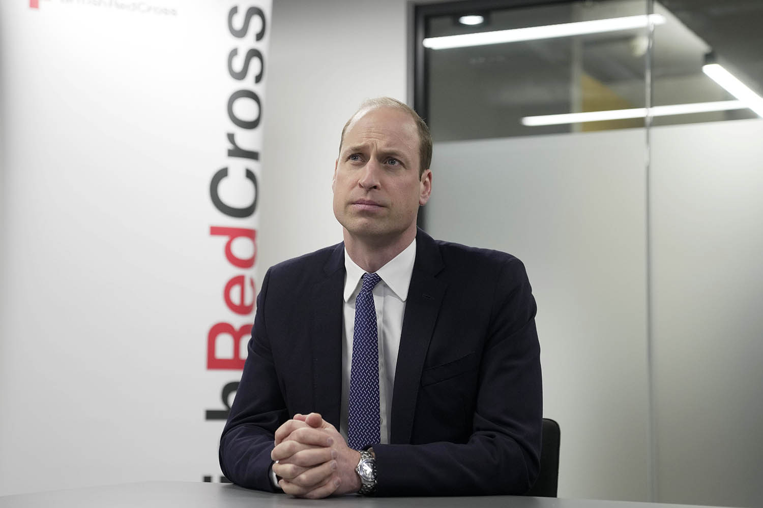 Prince William calls for an end to fighting