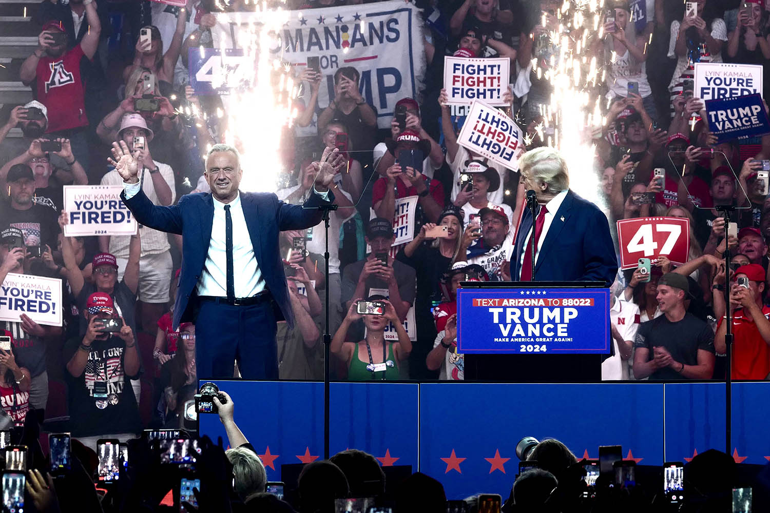 Whale juice and dog-breath: America’s weird summer politics
