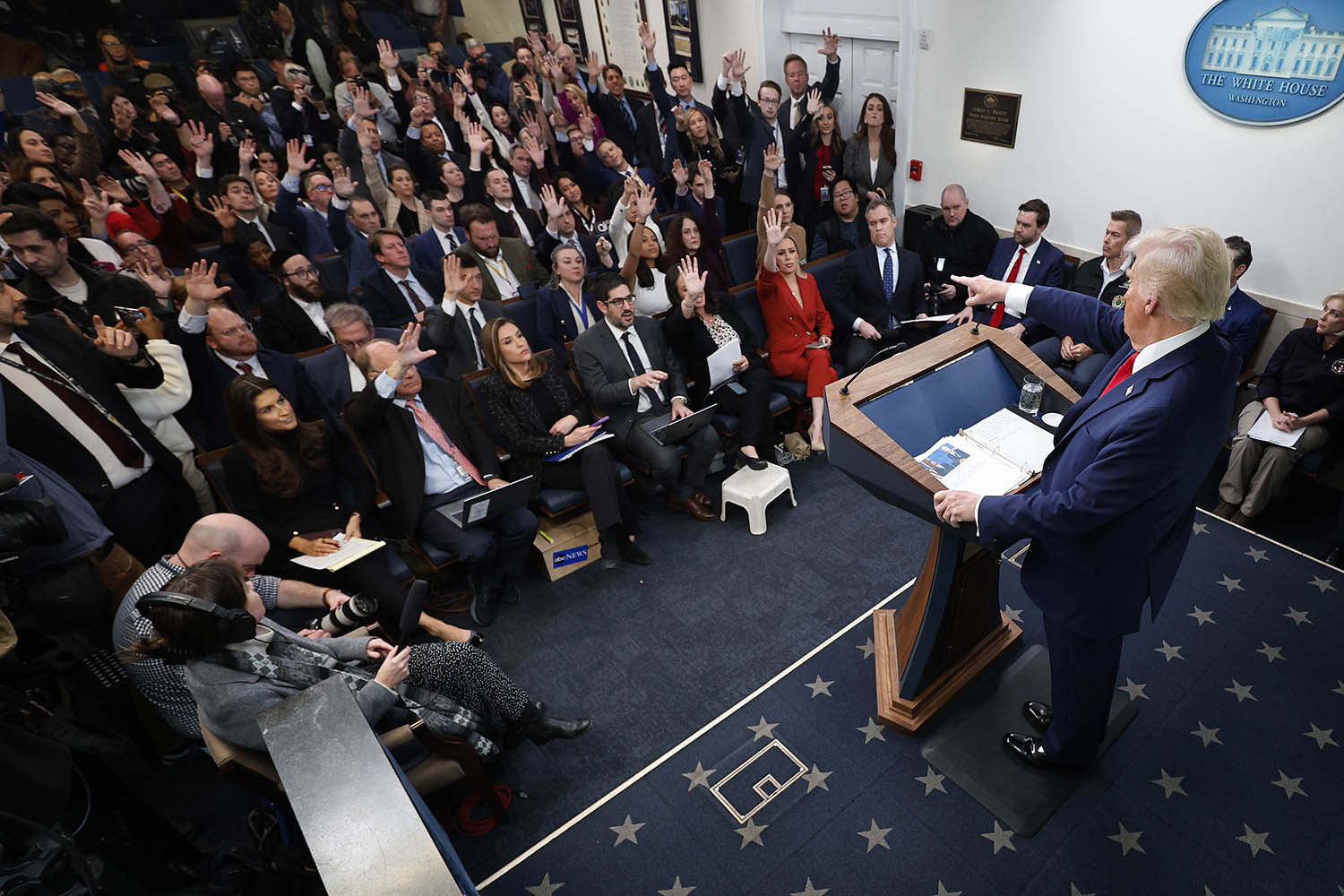 The White House’s war with the press