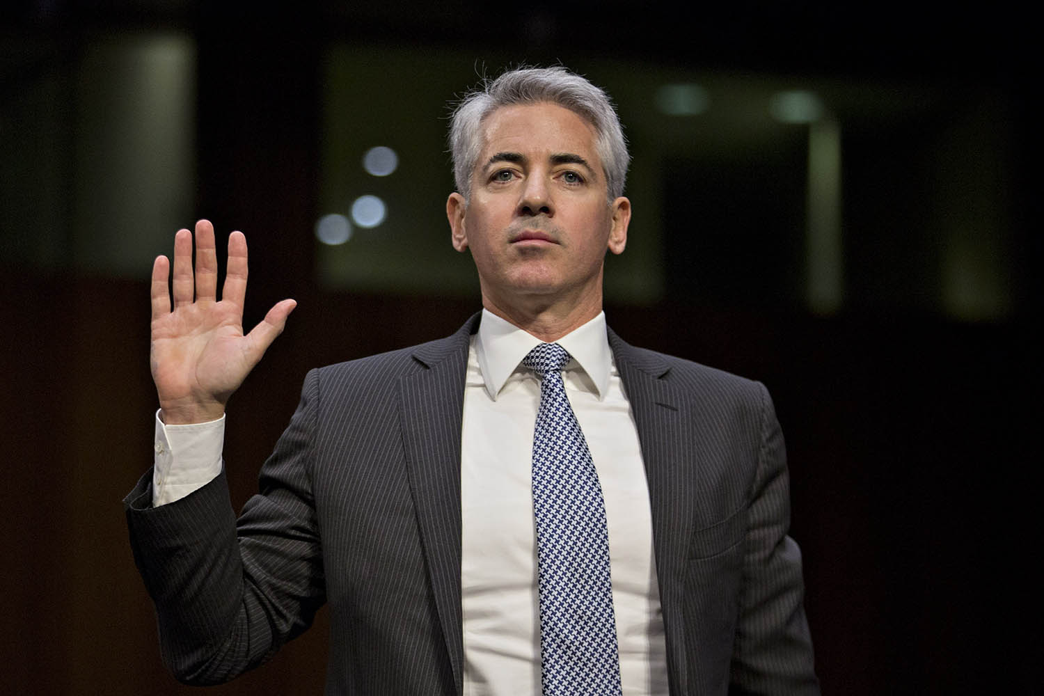 Billionaire Bill Ackman’s next target could be Biden