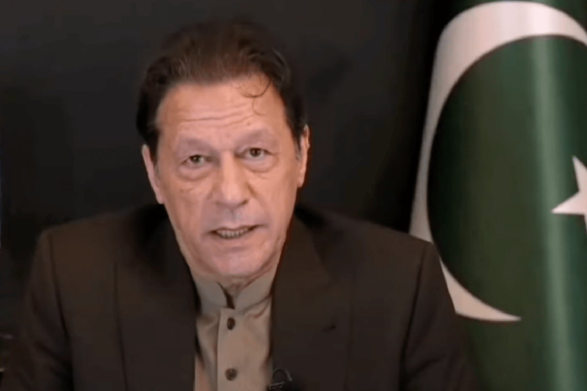 Pakistan’s Imran Khan uses AI to give campaign speech from prison