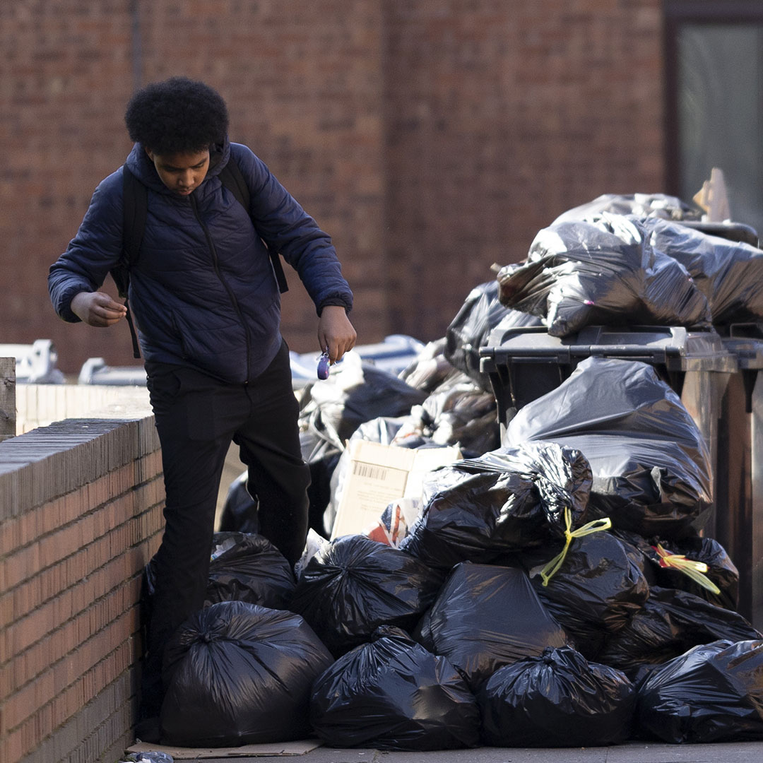 Fresh offer rejected: rubbish piles up in England’s second city