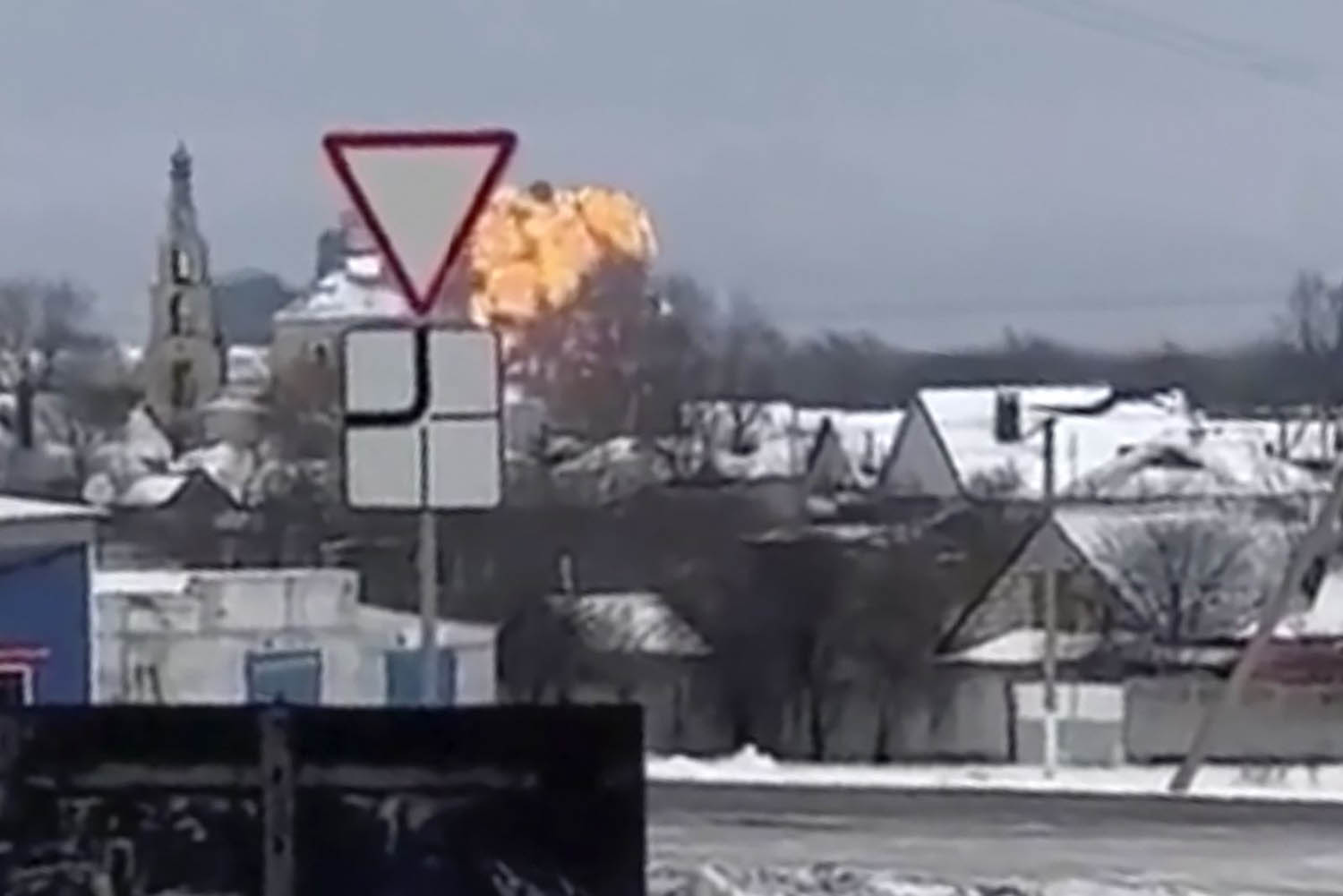 Russia says Ukrainians shot down their own POWS. Did they?