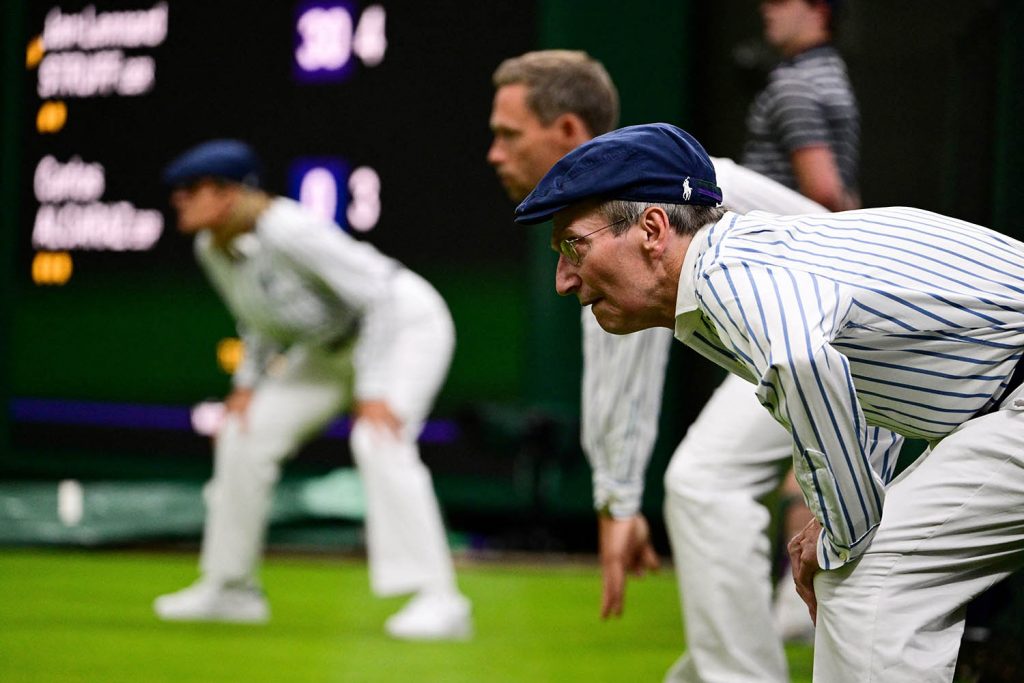 Out! Wimbledon calls time on tennis judges
