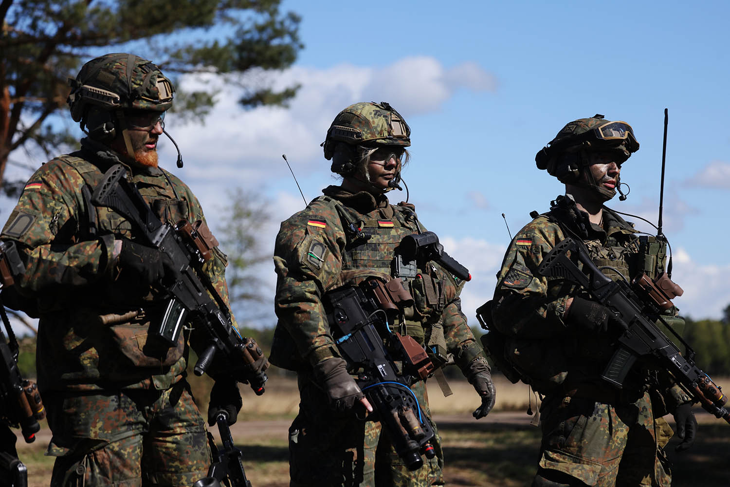 Chancellor-in-waiting looks serious on defence