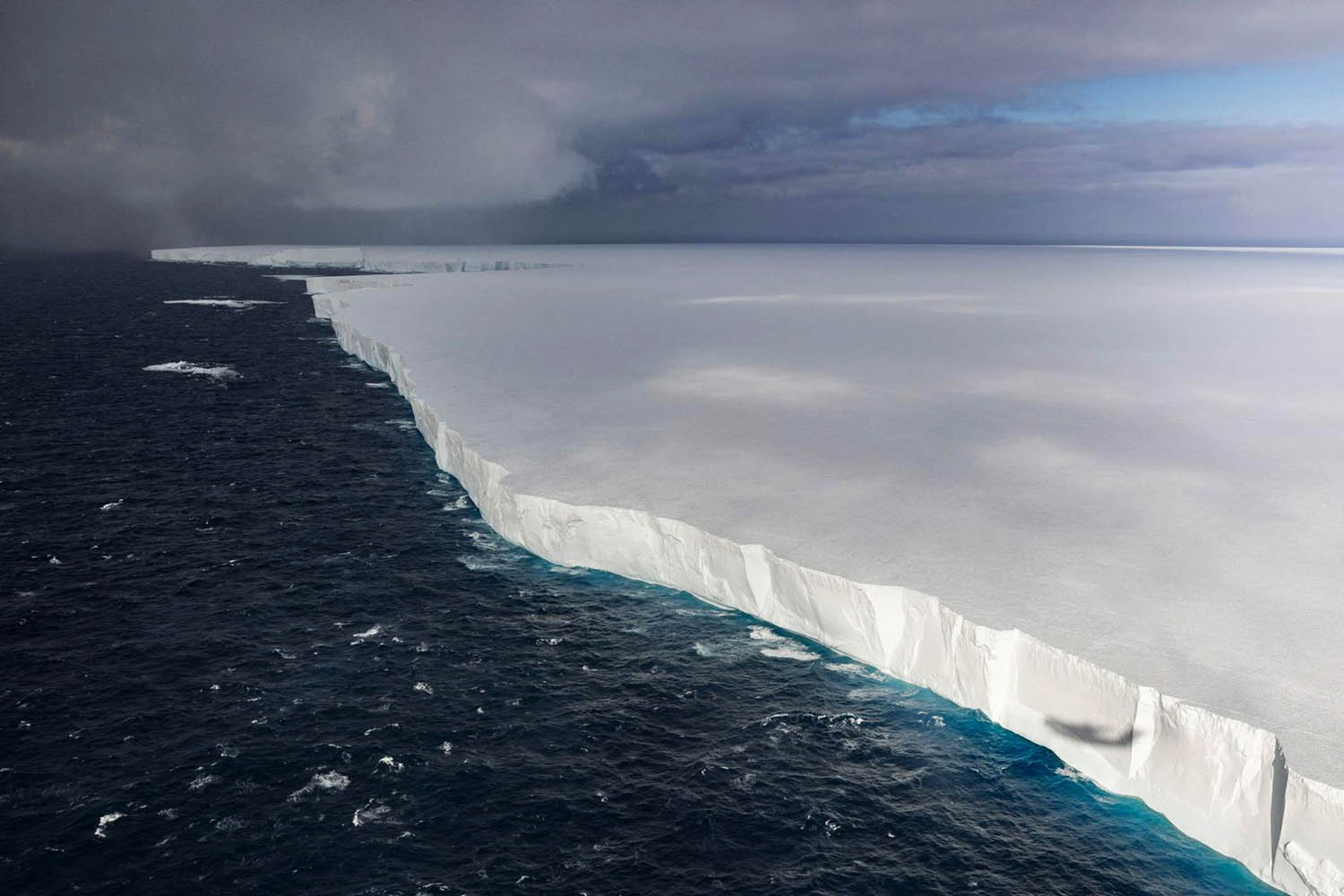 An iceberg twice the size of London is making a beeline for British land