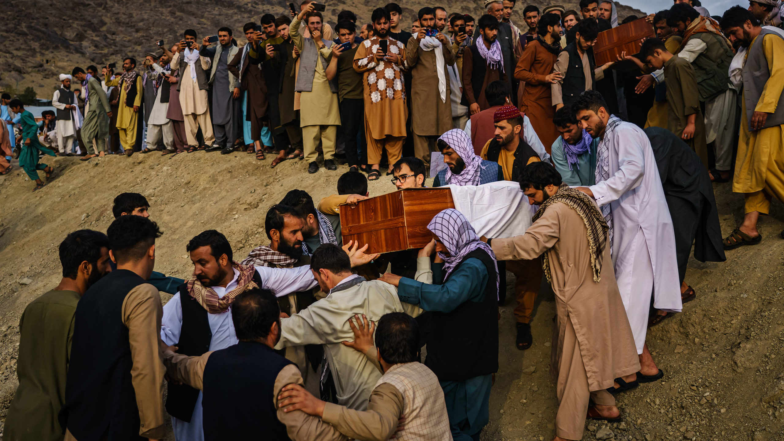 Away from Kabul Airport, a deeper crisis looms